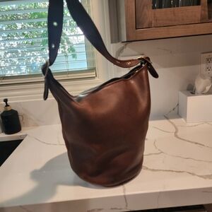 Coach Brown Leather Shoulder Bag
